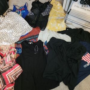 Womens Shirt Lot, 18pcs, Some Nwt All Size SMALL
